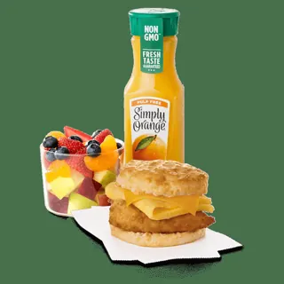 Chicken, Egg & Cheese Biscuit Meal