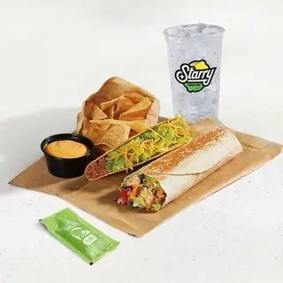 Cantina Chicken Burrito Combo