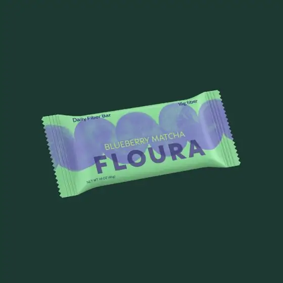 Floura Blueberry Matcha Fiber Bar
