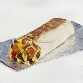 Grande Toasted Breakfast Burrito Sausage