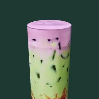 Iced Double Berry Matcha