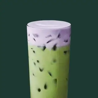 Iced Lavender Cream Matcha