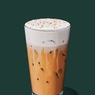 Iced Pecan Crunch Latte
