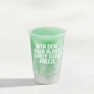 MOUNTAIN DEW ® BAJA BLAST® dirty soda Freeze