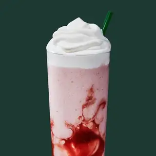 Strawberry Crème Frappuccino® Blended Beverage