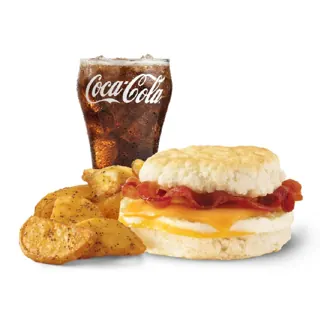 Bacon, Egg & Cheese Biscuit Combo