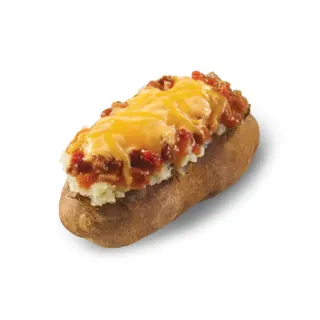 Chili & Cheese Baked Potato