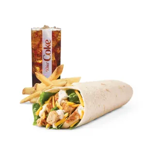 Grilled Chicken Wrap Combo