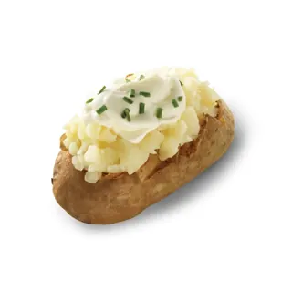 Sour Cream and Chive Baked Potato